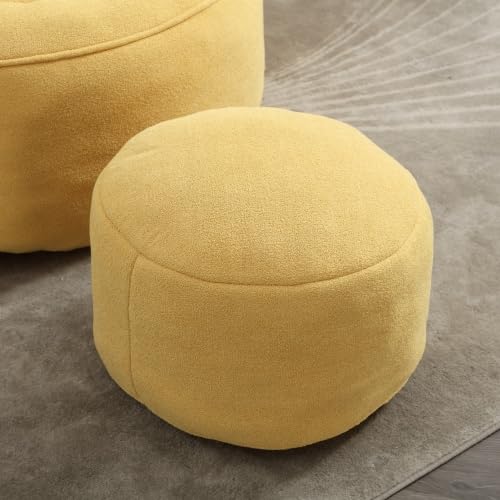 Memory Foam Bean Bag Chair with Ottoman Y96307