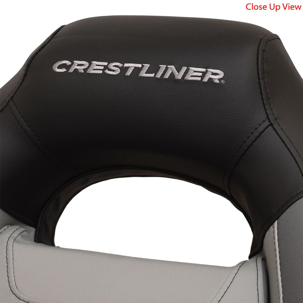 Black Gray Boat Helm Seat B99115