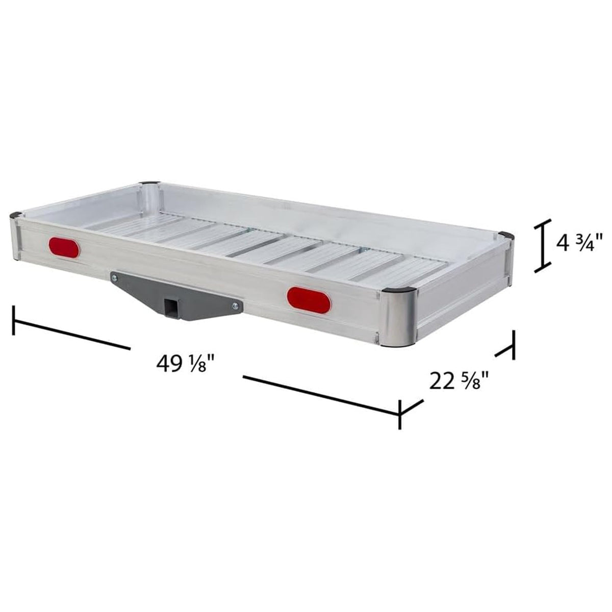 Aluminum Hitch Cargo Carrier Tray 550 lb Capacity J1846