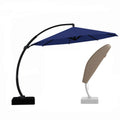 12ft Cantilever Patio Umbrella with Base and Cover W738475