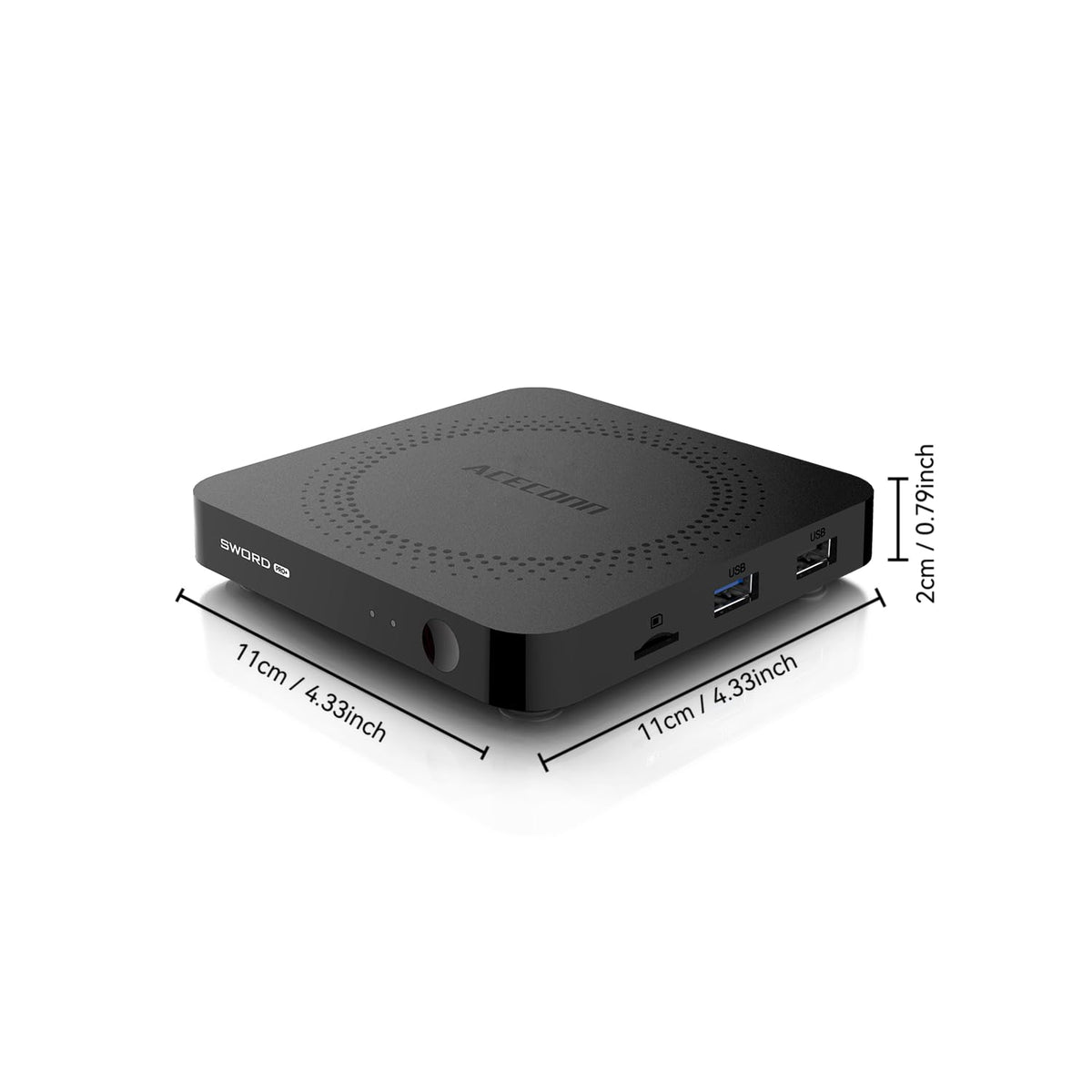Android 11 4k 60hz HDR10+ 2GB 16GB TV Box Z618590