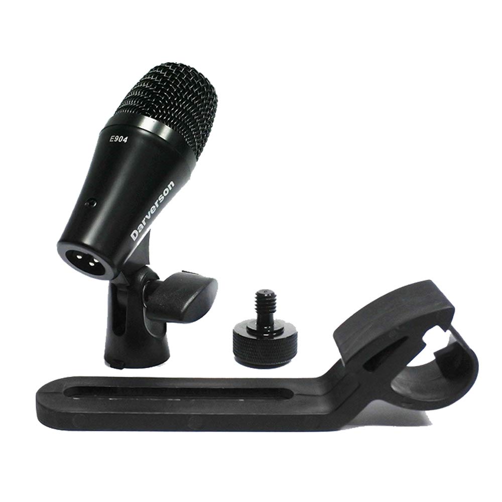 Cardioid Dynamic Drum Microphone with Fixed Holder Mount F4346