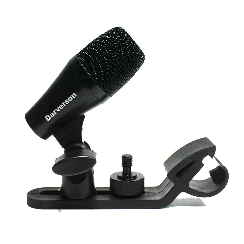 Cardioid Dynamic Drum Microphone with Fixed Holder Mount F4346