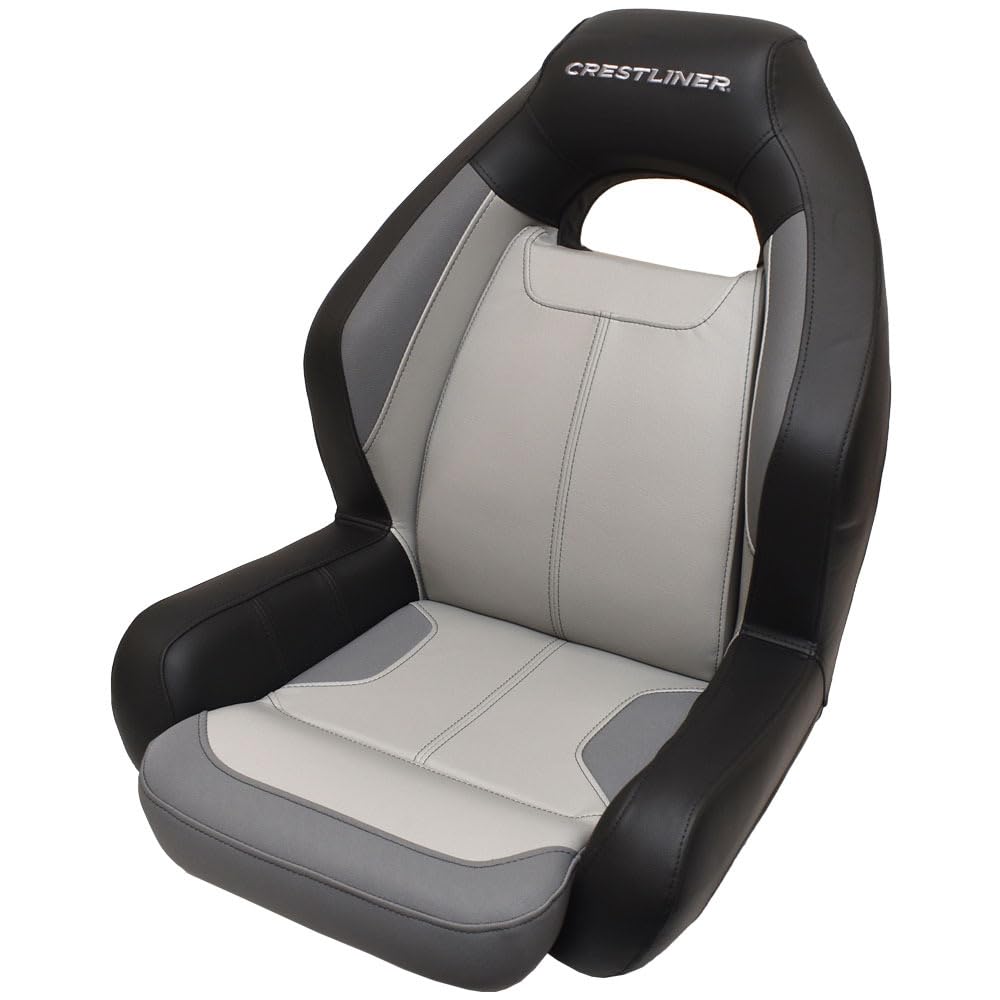 Black Gray Boat Helm Seat B99115
