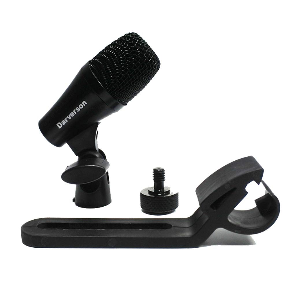 Cardioid Dynamic Drum Microphone with Fixed Holder Mount F4346
