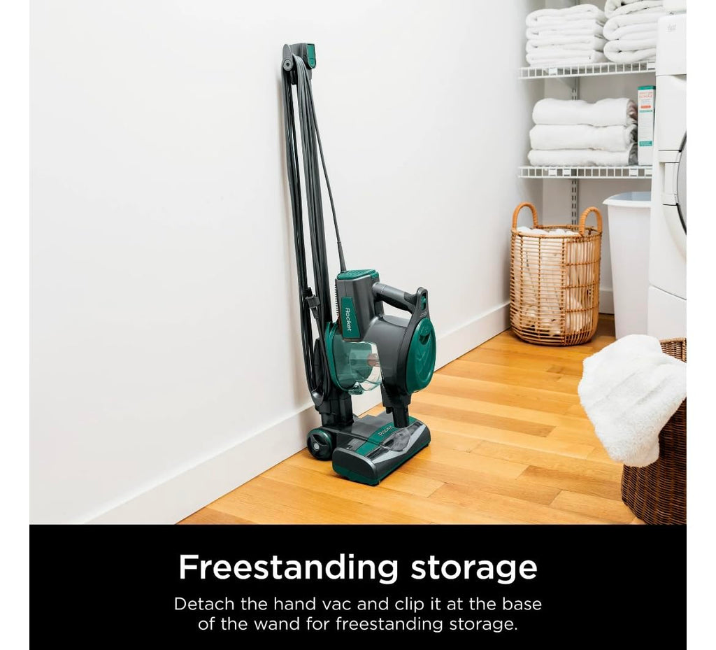 Ultra-Light Corded Vacuum for Carpets & Hard Floors, Green V291417
