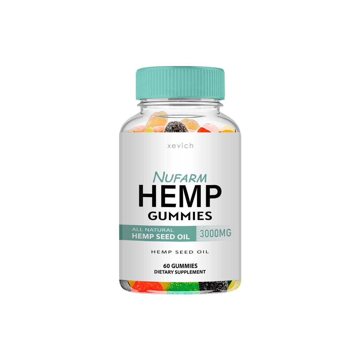 Hemp Gummies 60 Gummies V267