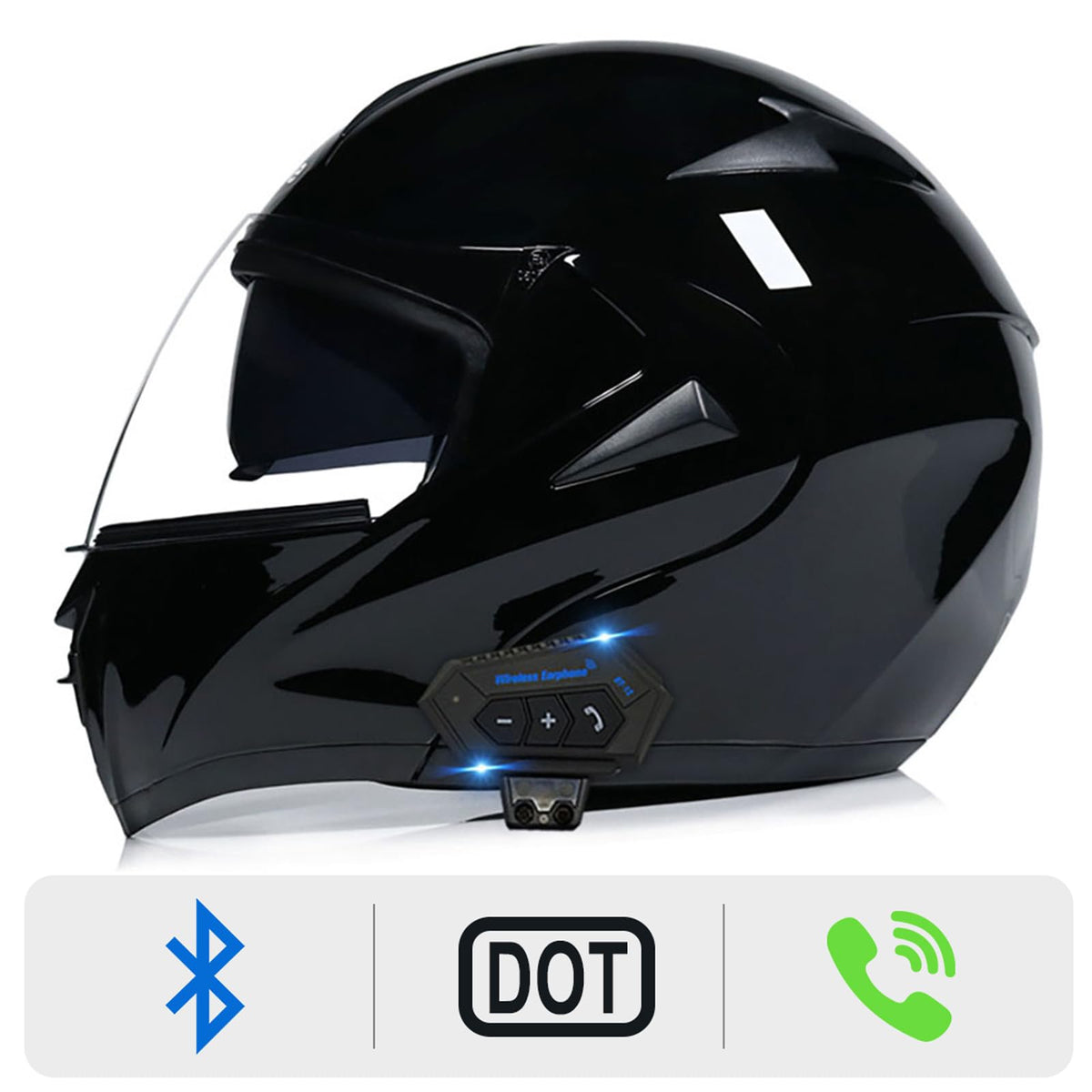 DOT Approved Bluetooth Modular Helmet S436