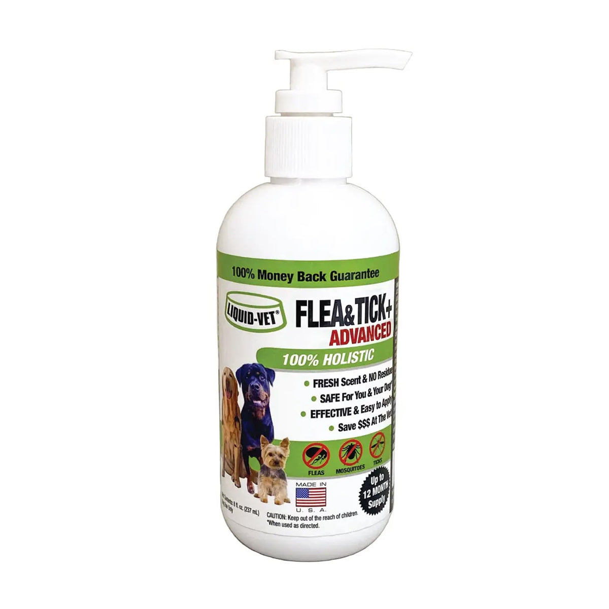 Flea and Tick Topical Treatment 8 oz K571