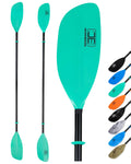 86in/218cm 90.5in/230cm Alloy Shaft 2-Piece Kayak Paddle Z779