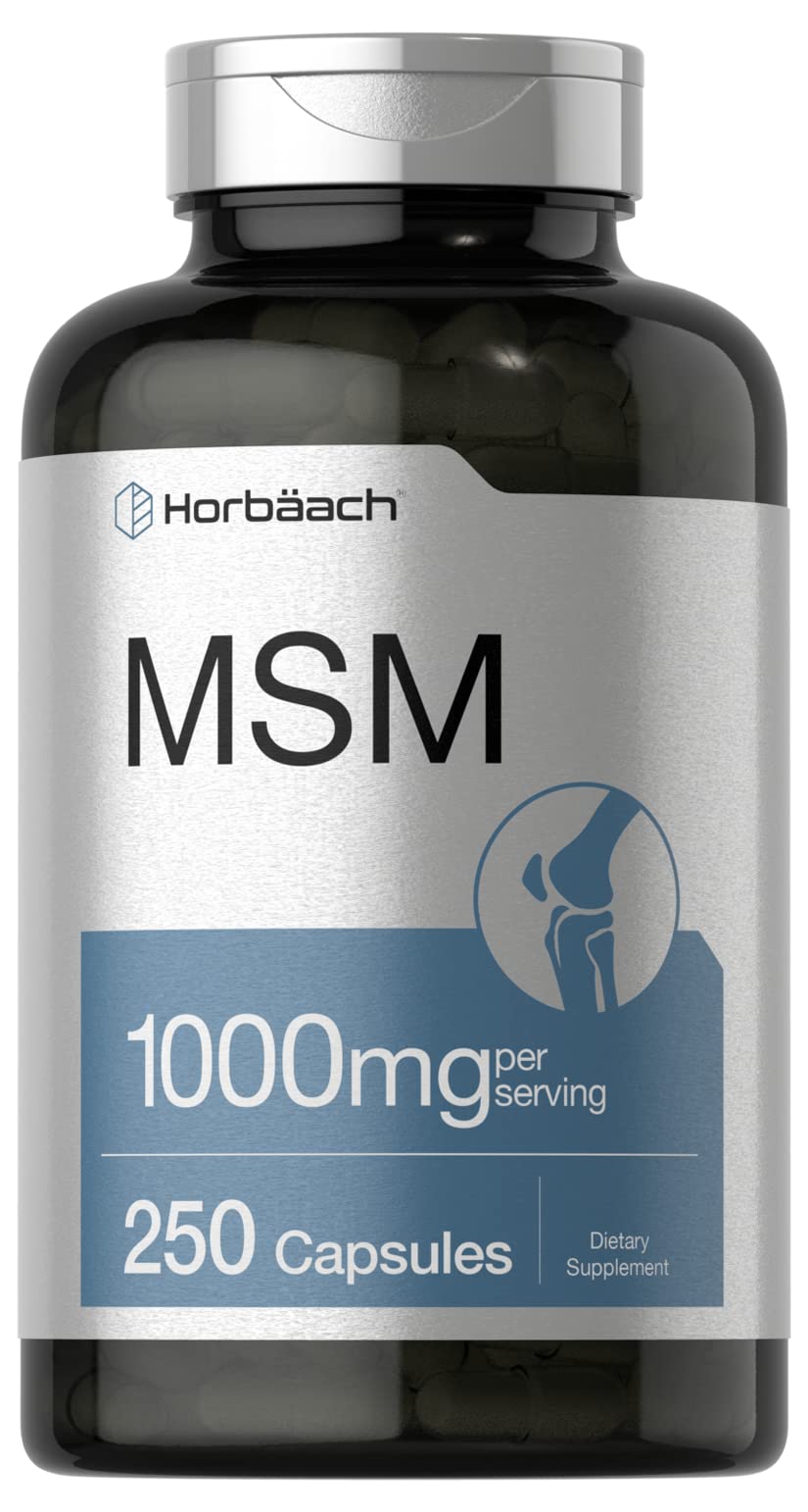 MSM Supplement Capsules 1000mg 250 Count M8878