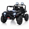 Black 24V 2 Seater Ride On Truck Car with Remote Control E5127