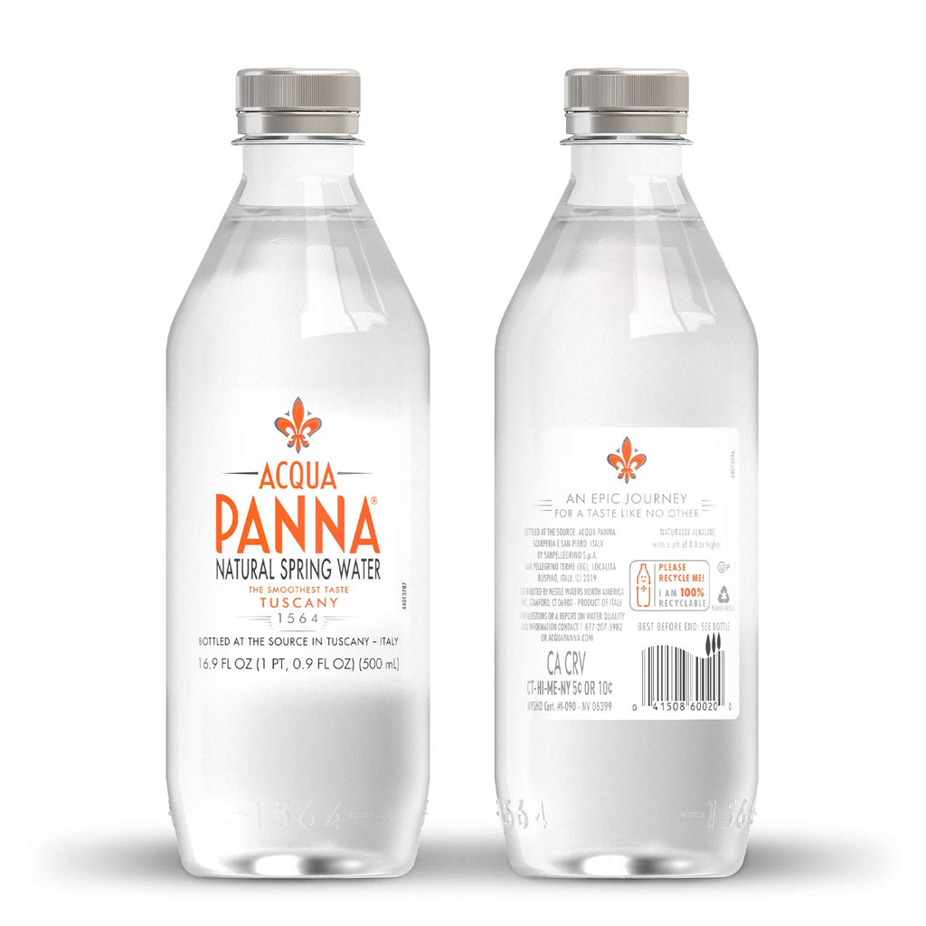Natural Spring Water 16.9 Fl. Oz. Pack of 6 R233038
