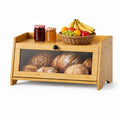 Bread Box with Top Shelf, 1 Tier H2468