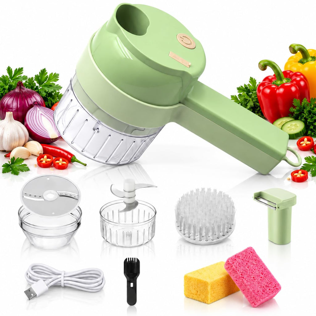 5-in-1 Wireless Electric Vegetable Chopper Y4538