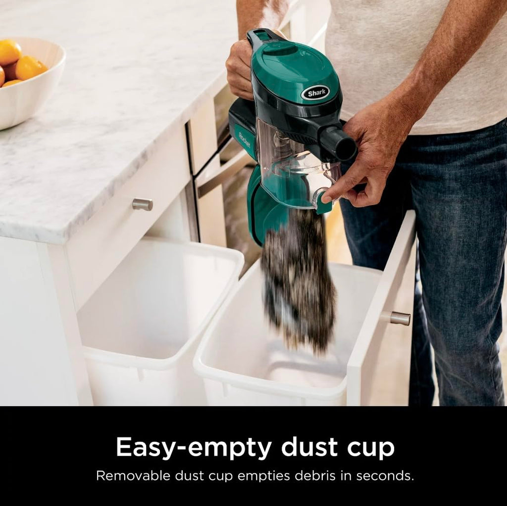 Ultra-Light Corded Vacuum for Carpets & Hard Floors, Green V291417