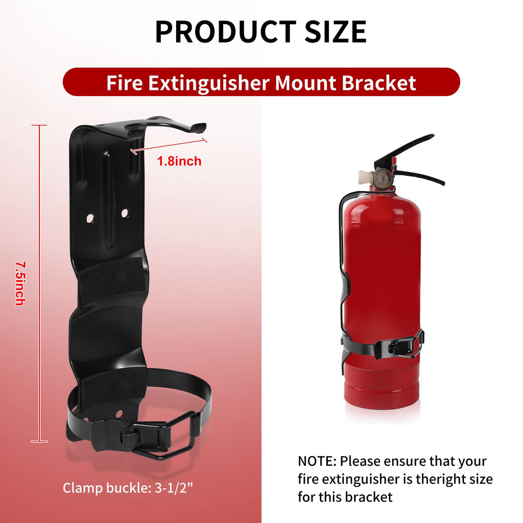 2.5LB Fire Extinguisher Wall Mount Metal Bracket P819