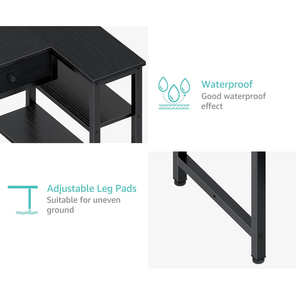 Black Corner Desk E89844