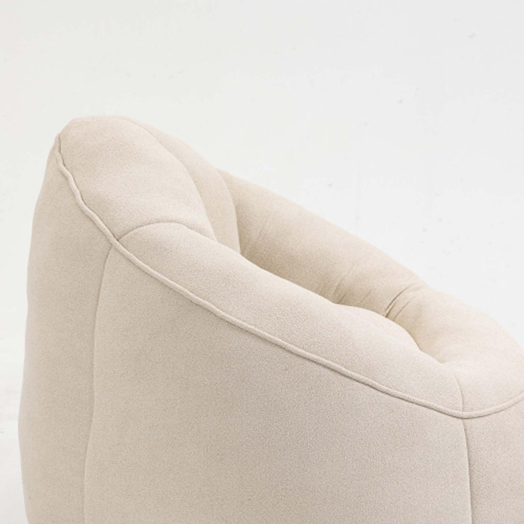 Microfiber Memory Foam Bean Bag Chair with Ottoman C430166