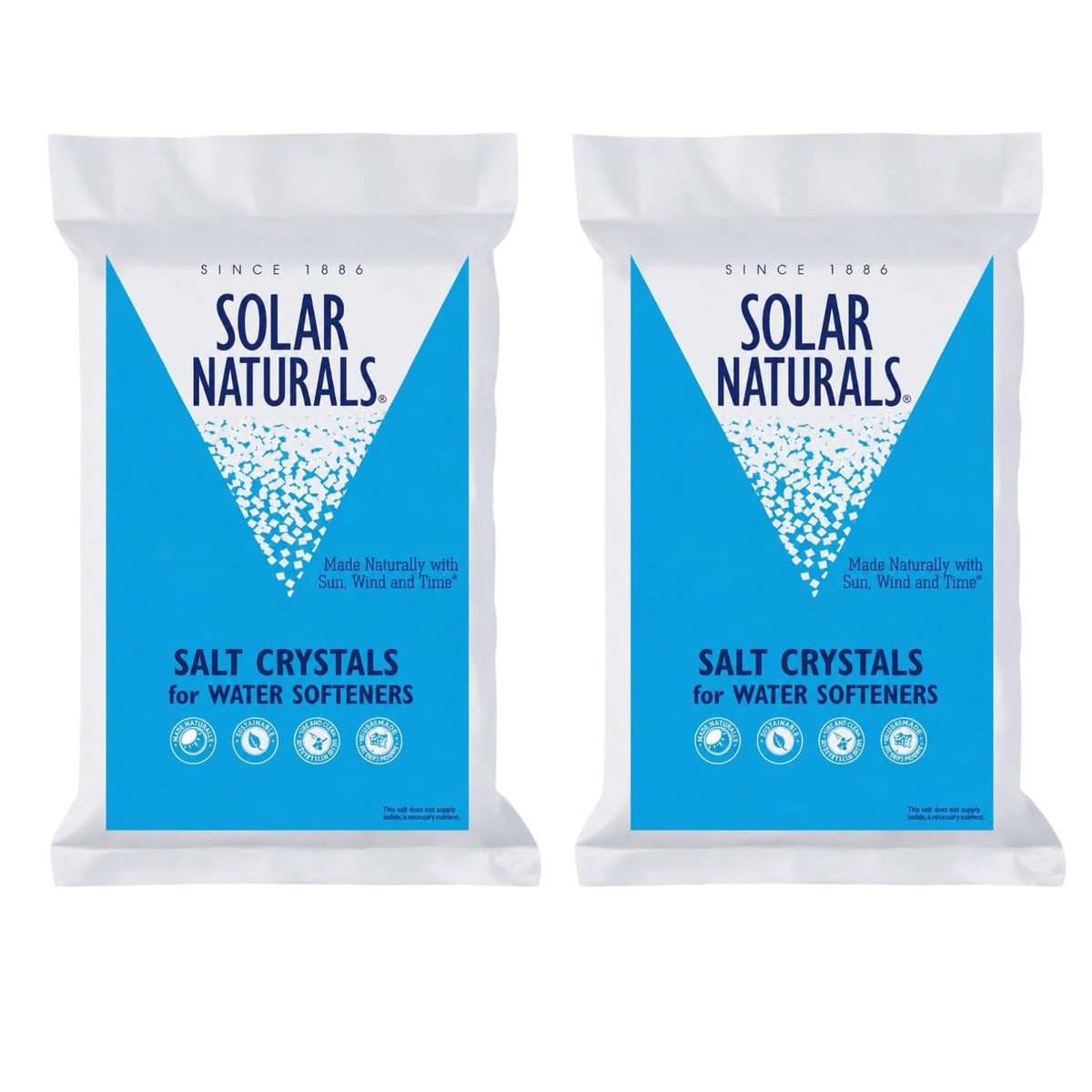 Water Softener Salt Crystals 40lb 2 Pack W2805