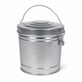 6 Gal Galvanized Steel Can with Locking Lid Y95145