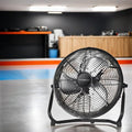 20 in. 3 Speed Metal Floor Fan with Tilting Head W80043