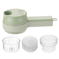 Wireless Mini 4 in 1 Electric Vegetable Chopper Rechargeable Food Cutter K9848