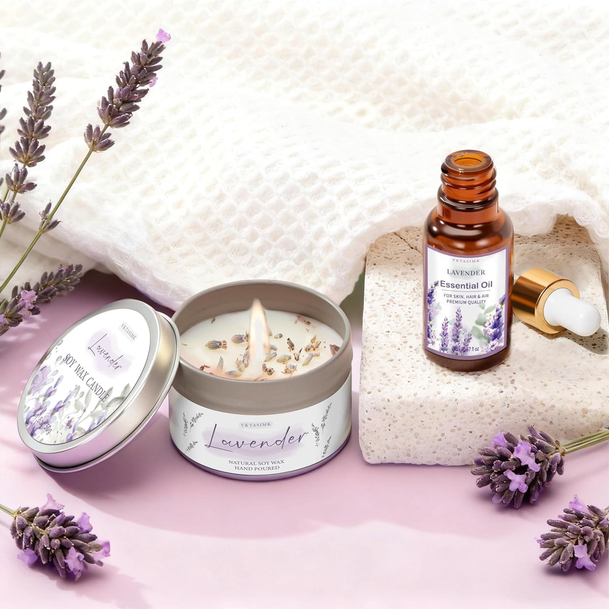 Lavender Relaxing Home Spa Set J253