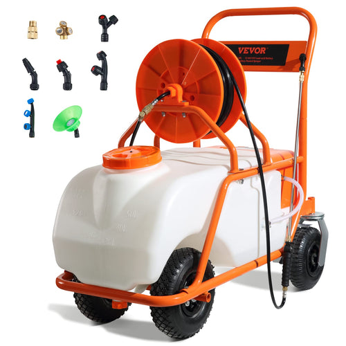 15 Gallon Battery Powered Garden Weed Sprayer with Surfactant X898