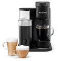 Single Serve Coffee, Latte and Cappuccino Maker, Black O104892