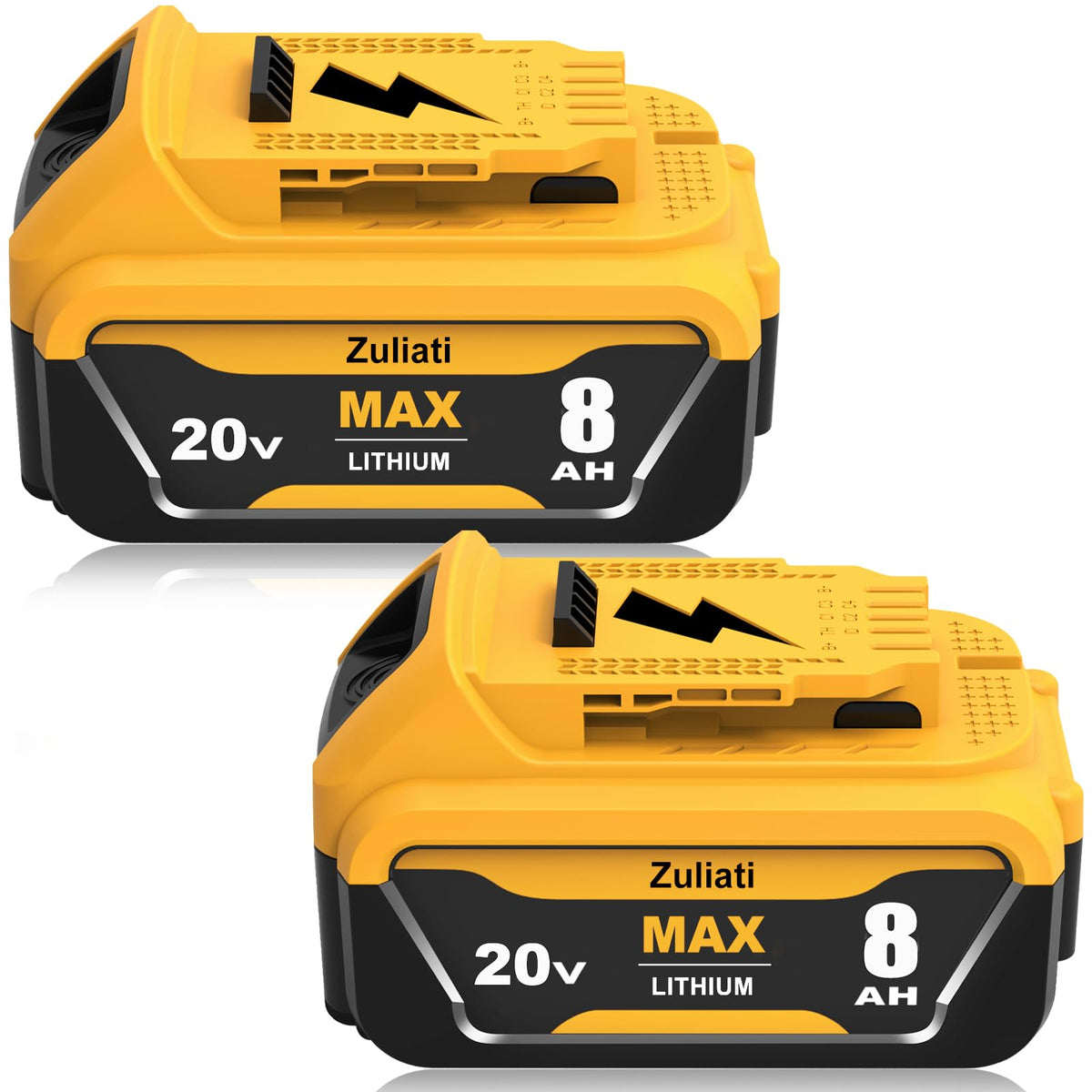 8.0Ah Replacement Battery 2PC Q1862