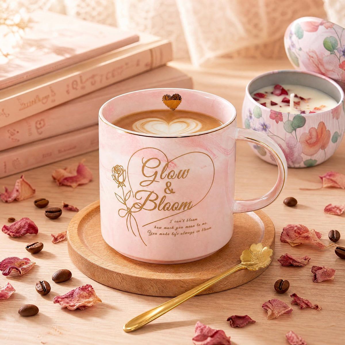 Pink Self Care Gift Basket J71539
