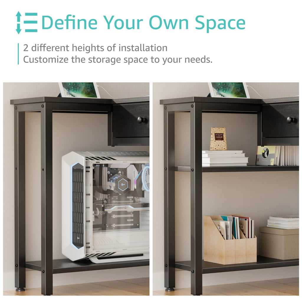 Black Corner Desk E89844