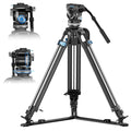 Carbon Fiber Video Tripod with Fluid Head B3863