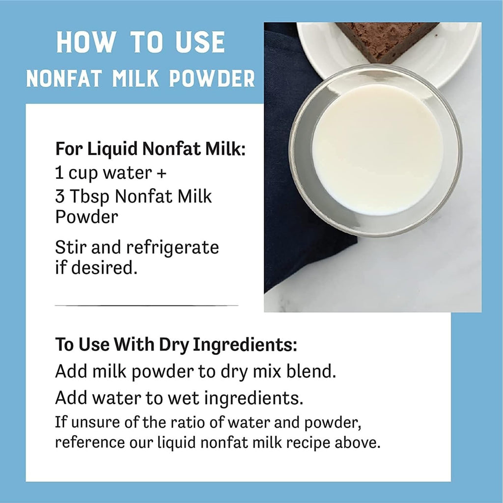Gluten Free Non Fat Dry Powdered Milk 1.5 lb Y33004