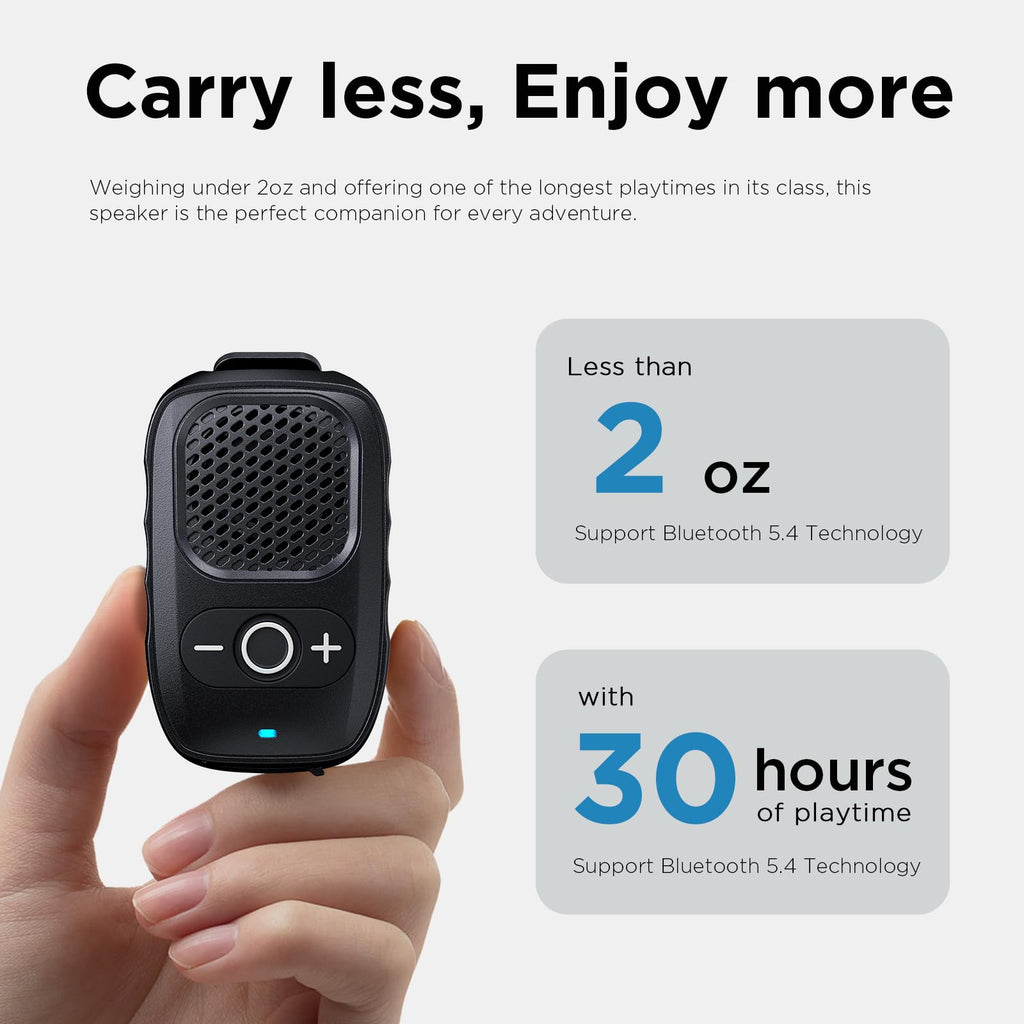 Wearable Clip On Bluetooth Speaker T24192