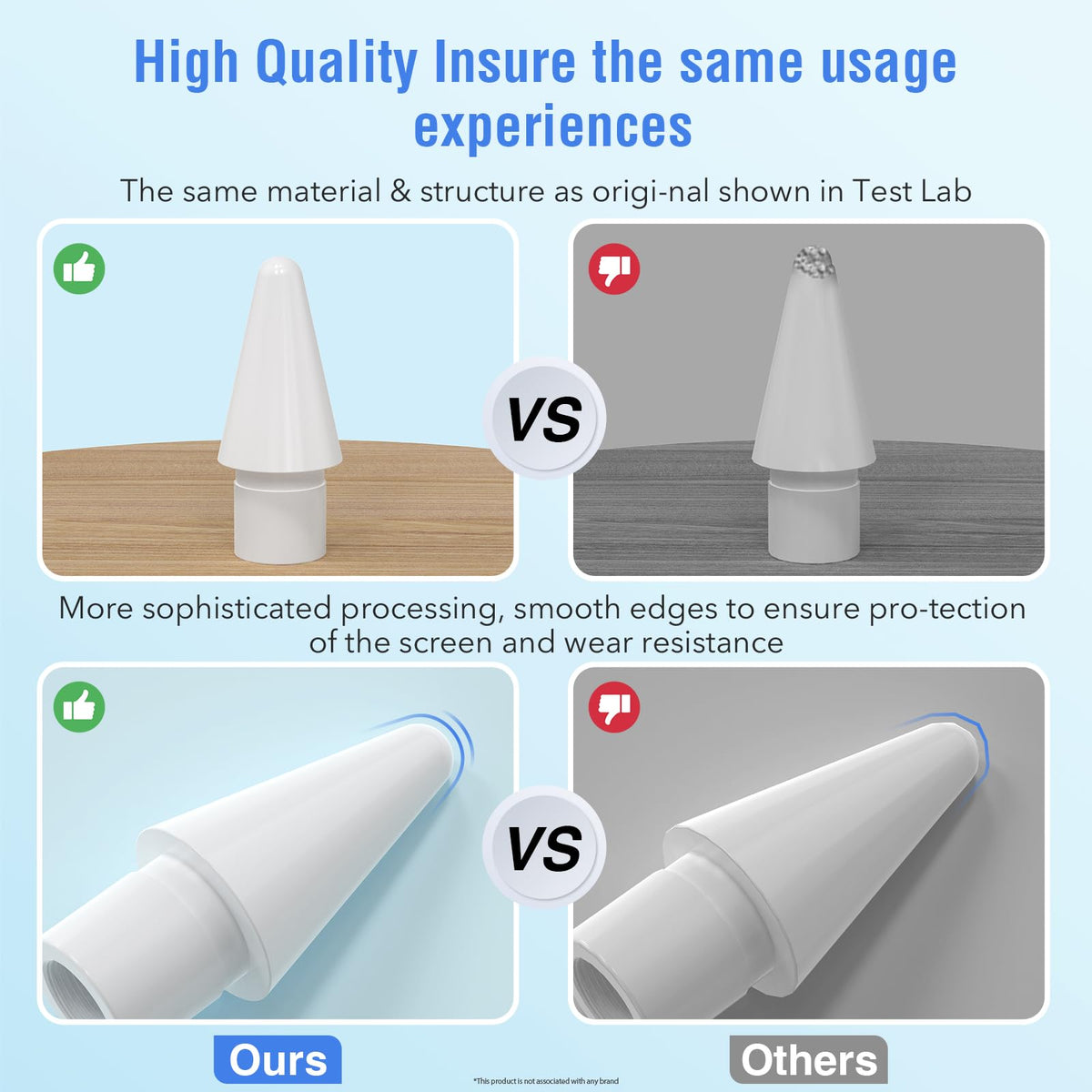 Replacement Tips for Apple Pencil 12 Pack S47576