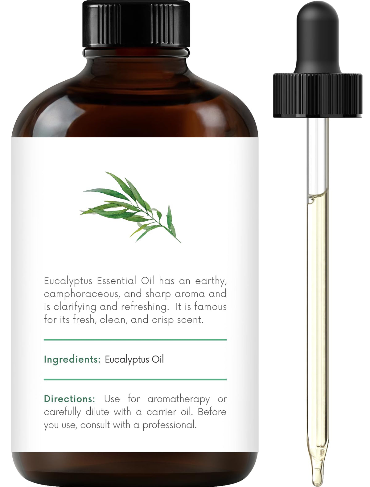 Sweet Orange Eucalyptus and Lavender Essential Oil 4 Fl. Oz C592865