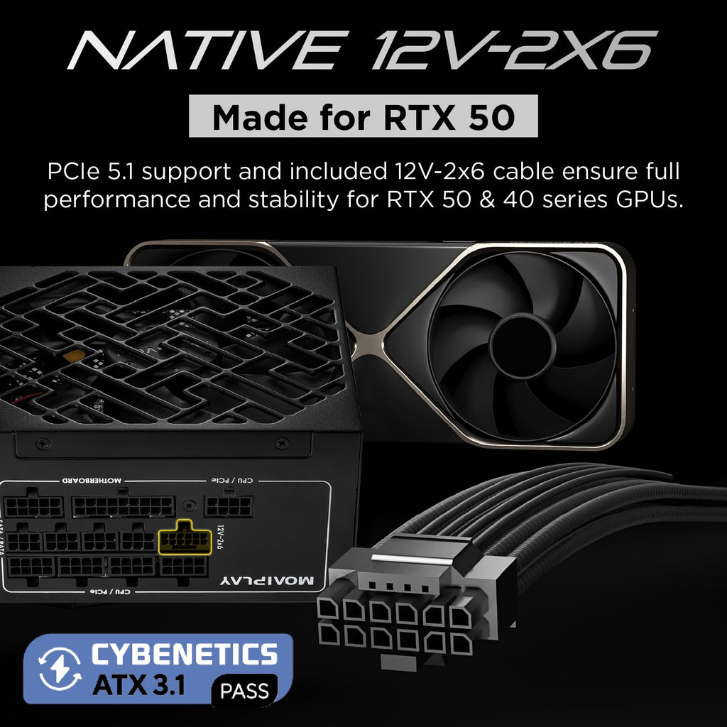 850W Gold Fully Modular ATX 3.1 PSU Q7945