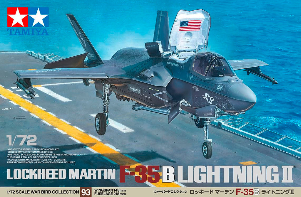 1:72 F-35B Lightning II Plastic Model Kit J127