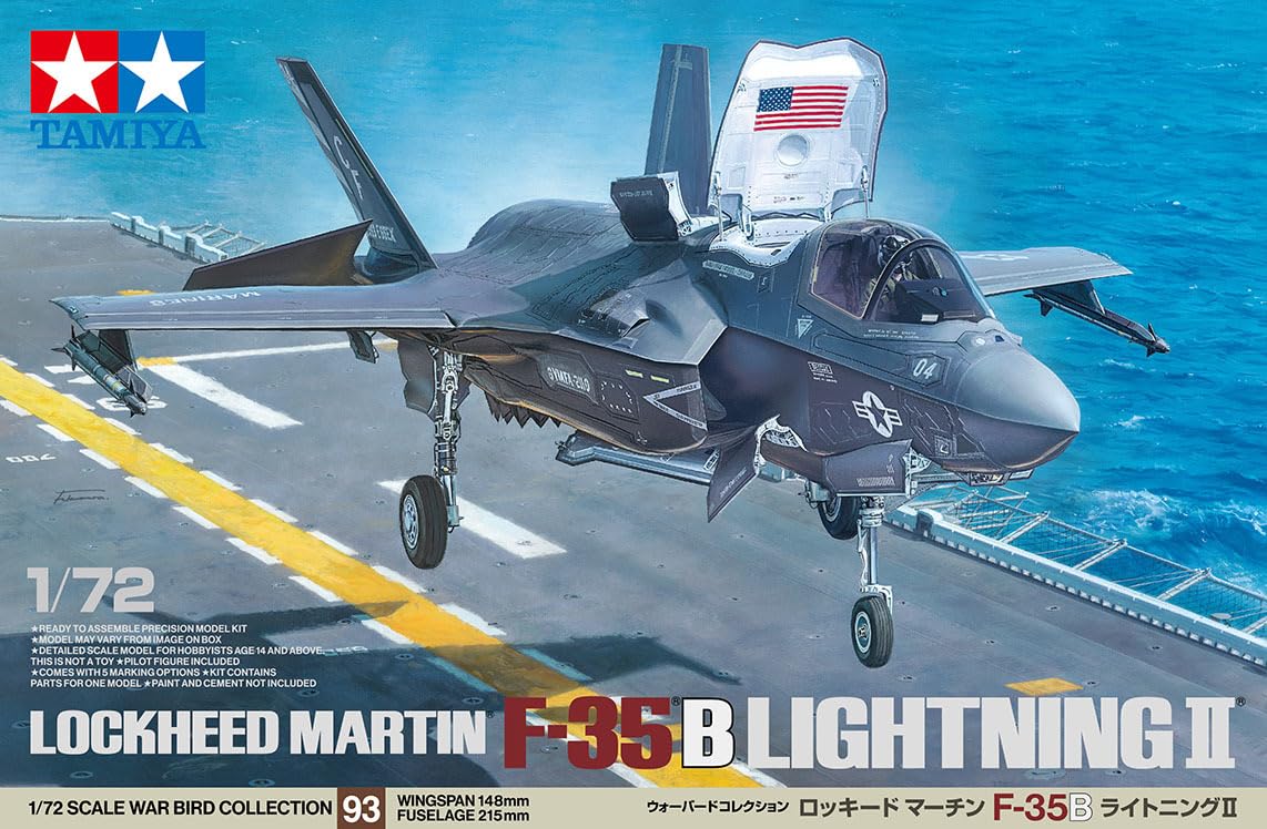 1:72 F-35B Lightning II Plastic Model Kit J127