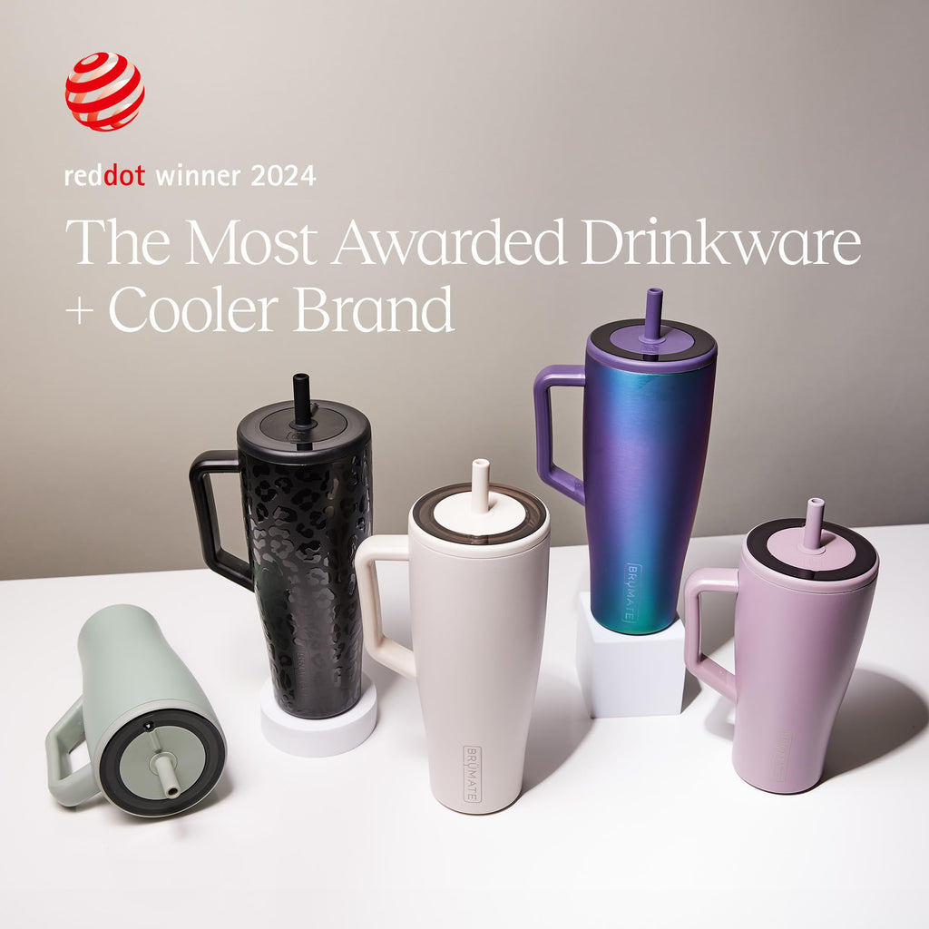 40 oz Stainless Steel Tumbler with Handle and Straw I287185