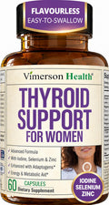 Thyroid Support with Selenium, Iodine & Zinc, 60 Capsules G636