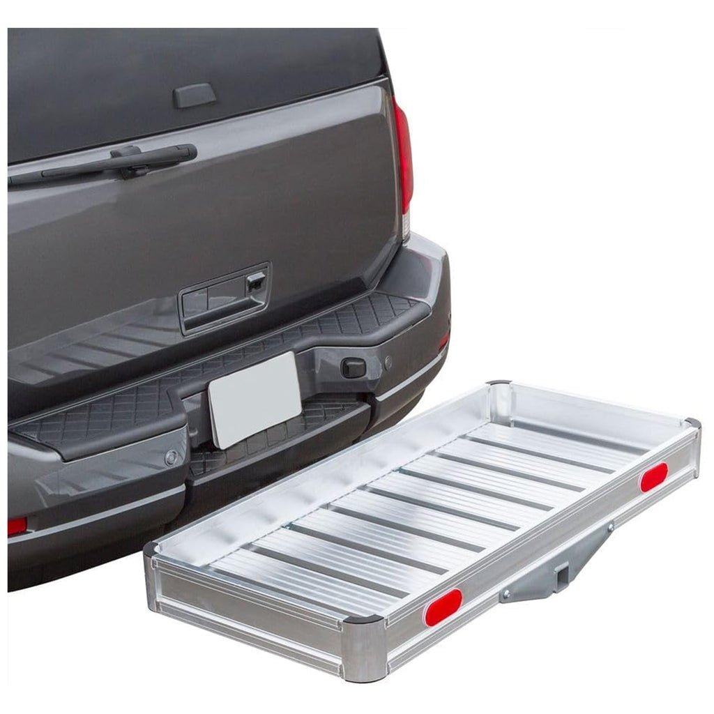 Aluminum Hitch Cargo Carrier Tray 550 lb Capacity J1846