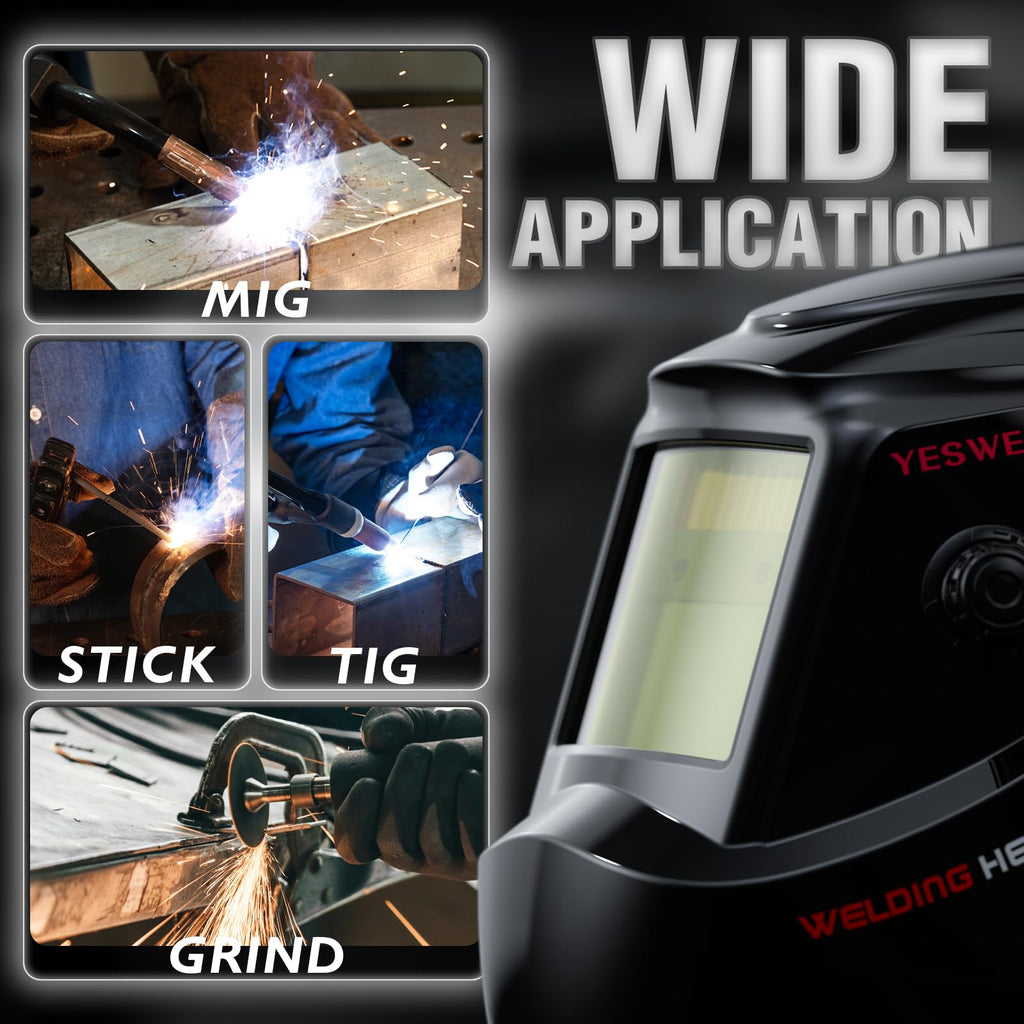 Auto Darkening Welding Helmet True Color J113