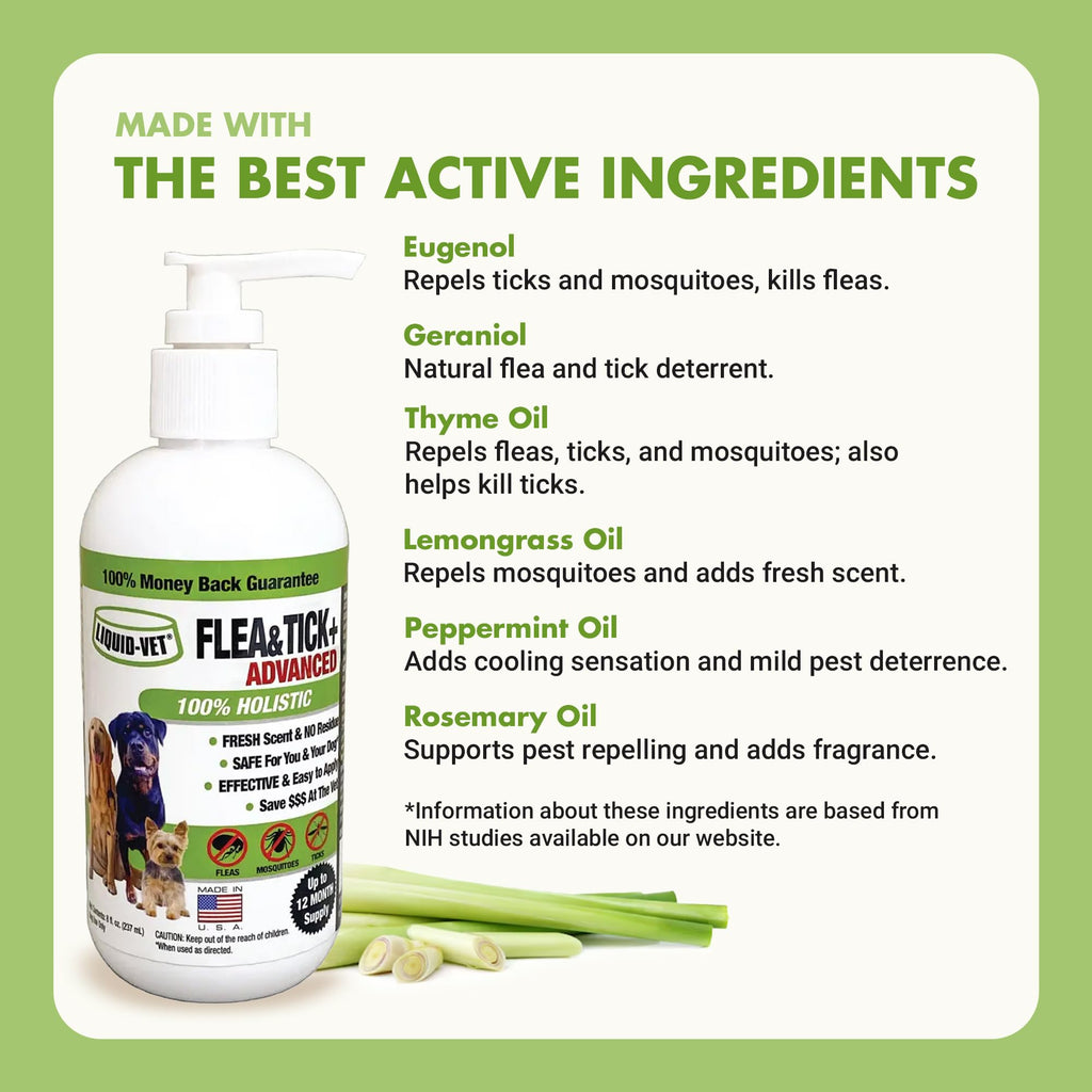 Flea and Tick Topical Treatment 8 oz K571