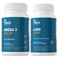 Omega 3 Fish Oil & Lung Health Supplements, 60 Capsules Y1454