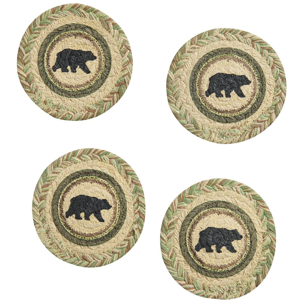 Black Bear Coaster Set G4511