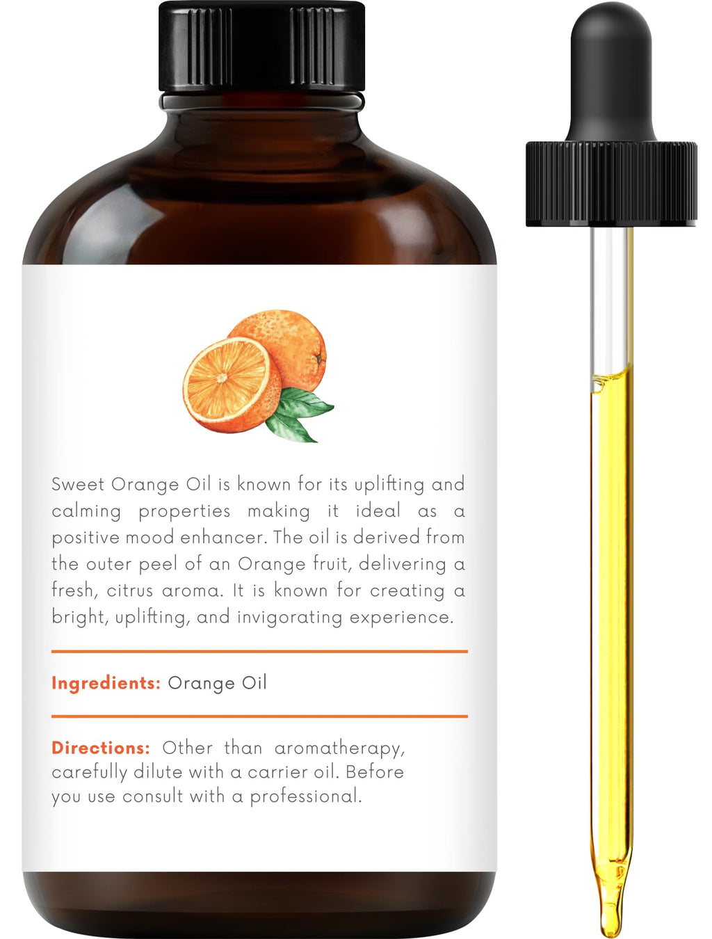 Sweet Orange Eucalyptus and Lavender Essential Oil 4 Fl. Oz C592865