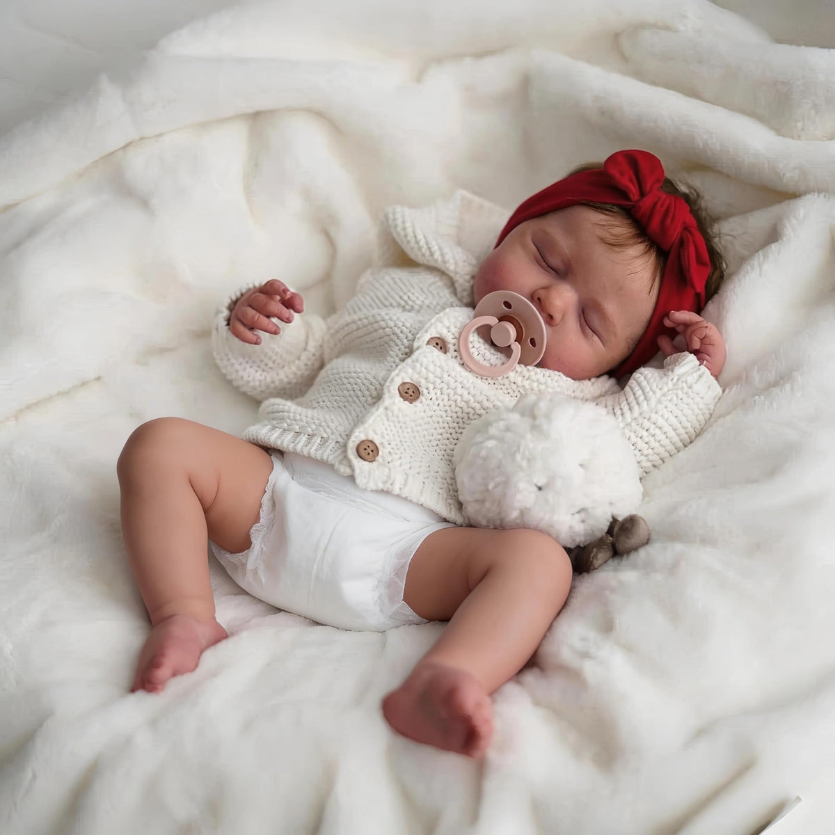 Lifelike Reborn Baby Dolls Full Body 20" Realistic Baby Dolls Girl P712582